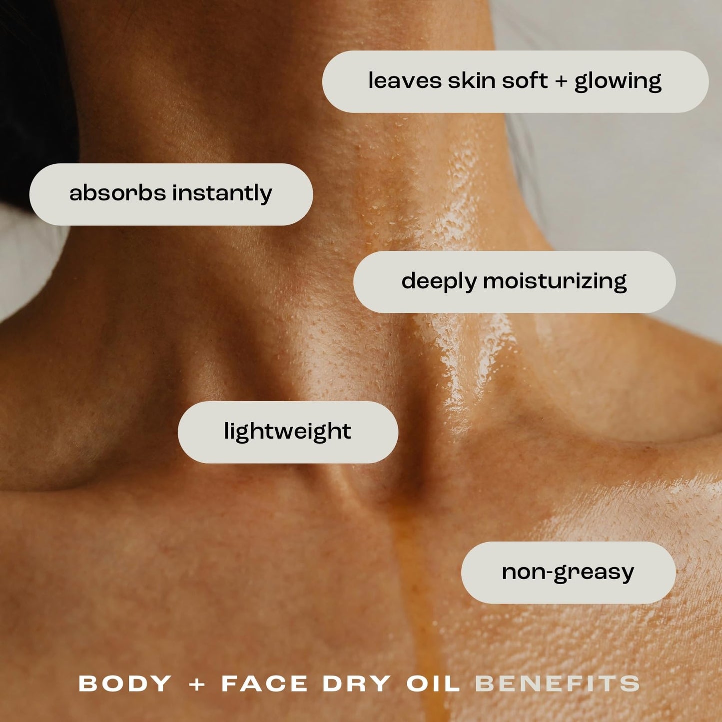 Natural Inspirations Coconut Ambre Vanille Body & Face Dry Oil 4oz