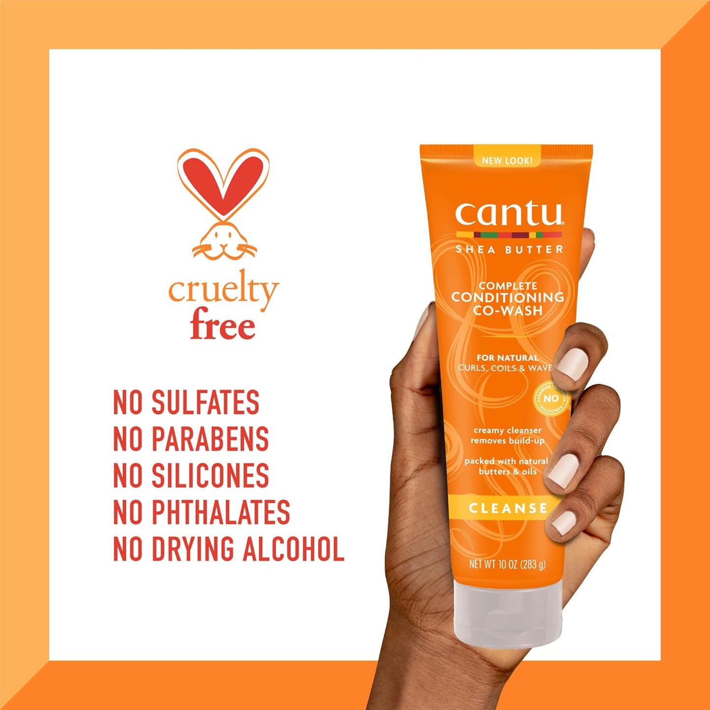Cantu Shea Butter Conditioning Co-Wash for Natural Hair - 10oz (3-Pack)