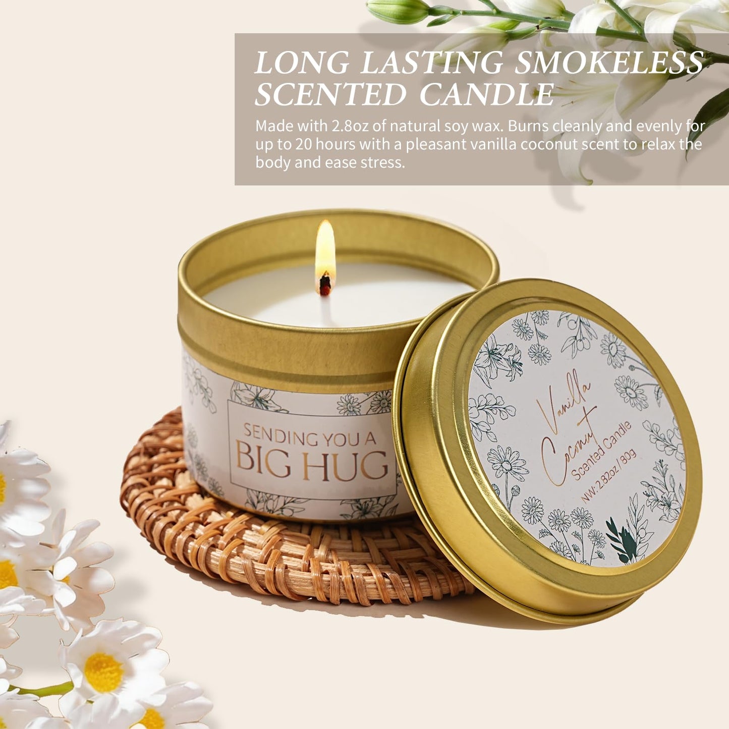 GreenPastures Self Care Gifts for Women, Get Well Soon Baskets, Spa Gift Basket Care Package with Blanket Mug Lavender Scented Candle Bible Verse Jar, Birthday Gifts for Mom Friend Sister