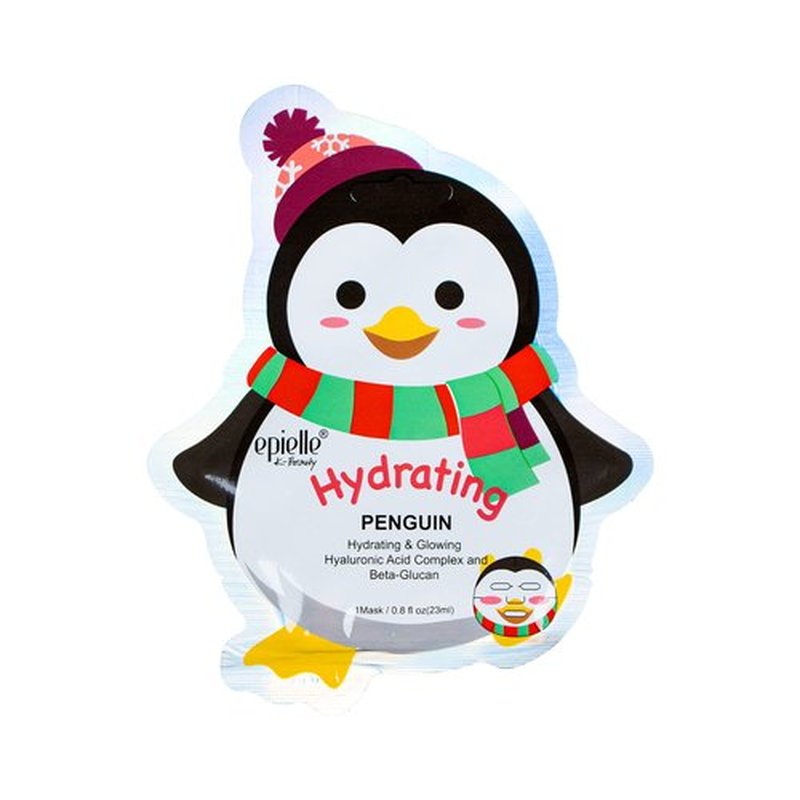 Epielle Holiday Character Sheet Masks (Assorted 4 masks) - Includes 1-Santa, 1-Reindeer, 1-Snowman, 1-Elf