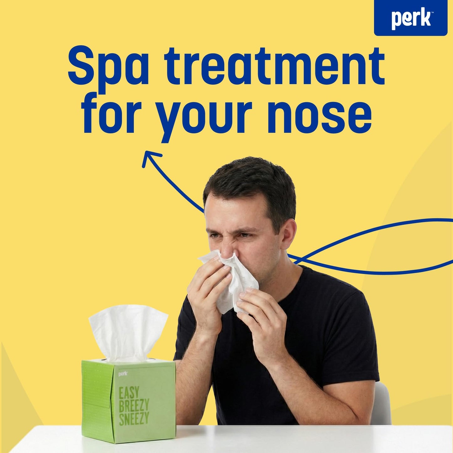 Staples Perk Ultra Soft Tissue, 2-Ply, 95 Sheets/Box, 6 Boxes/Pack (PK57779)