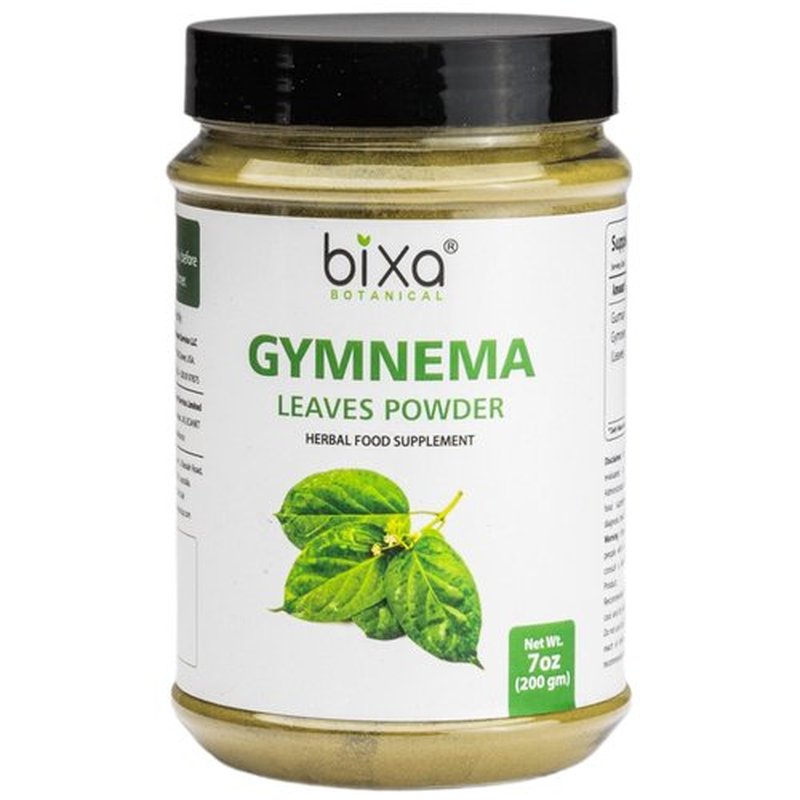 bixa BOTANICAL Gymnema Leaf Powder (Gudmar, Shardunika) 7 Oz/ 200 GRM | Digestive Stimulant | Natural Herbal Supplement