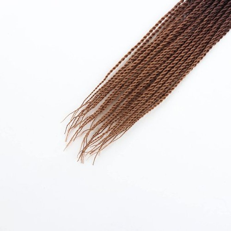 18 Inch 8Packs Senegalese Twist Hair Crochet Braids 30Stands/Pack Synthetic Braiding Hair Extensions for Black Women (18 Inch, 1b/33/30)