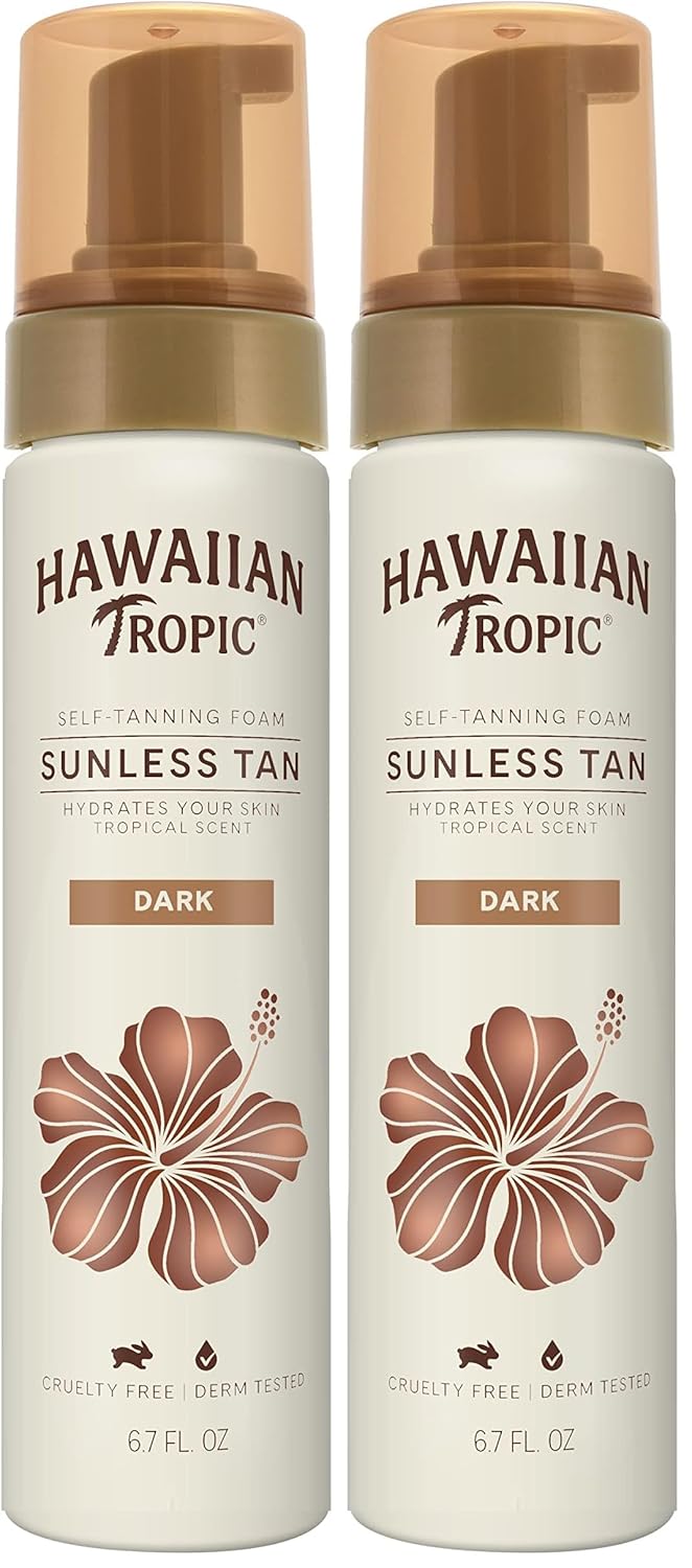Hawaiian Tropic Sunless Tan Gradual Tanning Lotion, 12.6oz | Gradual Tan Self Tanning Lotion, Sunless Tanner, Hawaiian Tropic Tanning Lotion, 12.6oz (Pack of 2)
