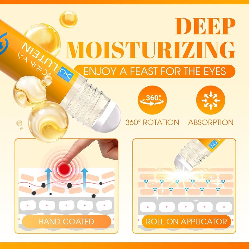 Lutein Eye Essence Oil - Anti-Wrinkle Serum for Dark Circles | 3PCS Set