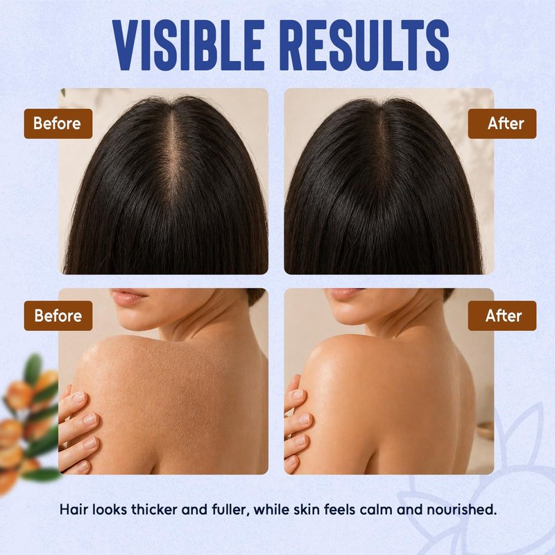 Argan Oil for Hair Growth 8 fl oz - 100% Natural Moroccan Argan oil for Face, Body, Skin and Nails - Aceite de Argan