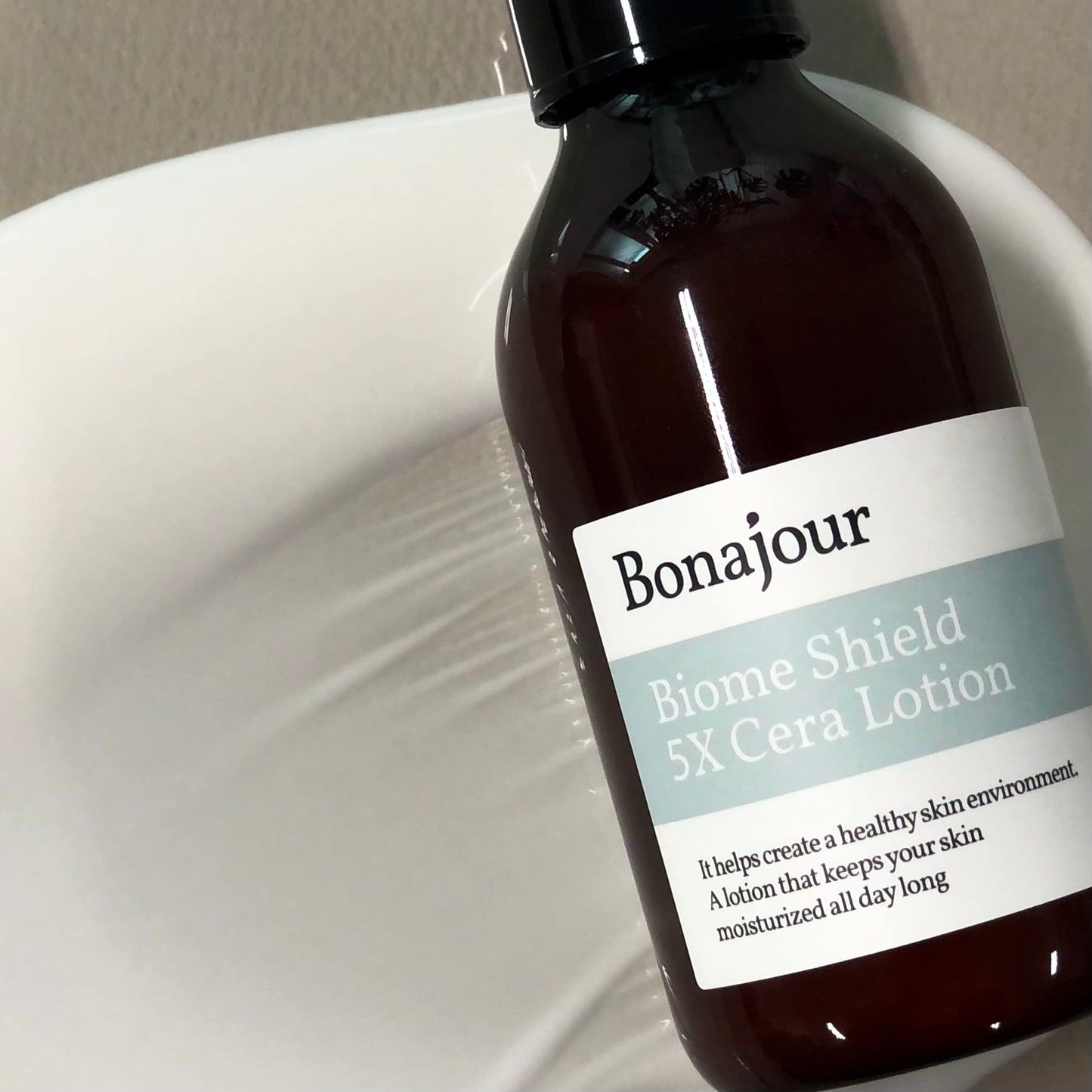 BONAJOUR] Biome Shield 5X Cera Lotion, 5-layer ceramide for moisture&condition care, 5.27 fl.oz