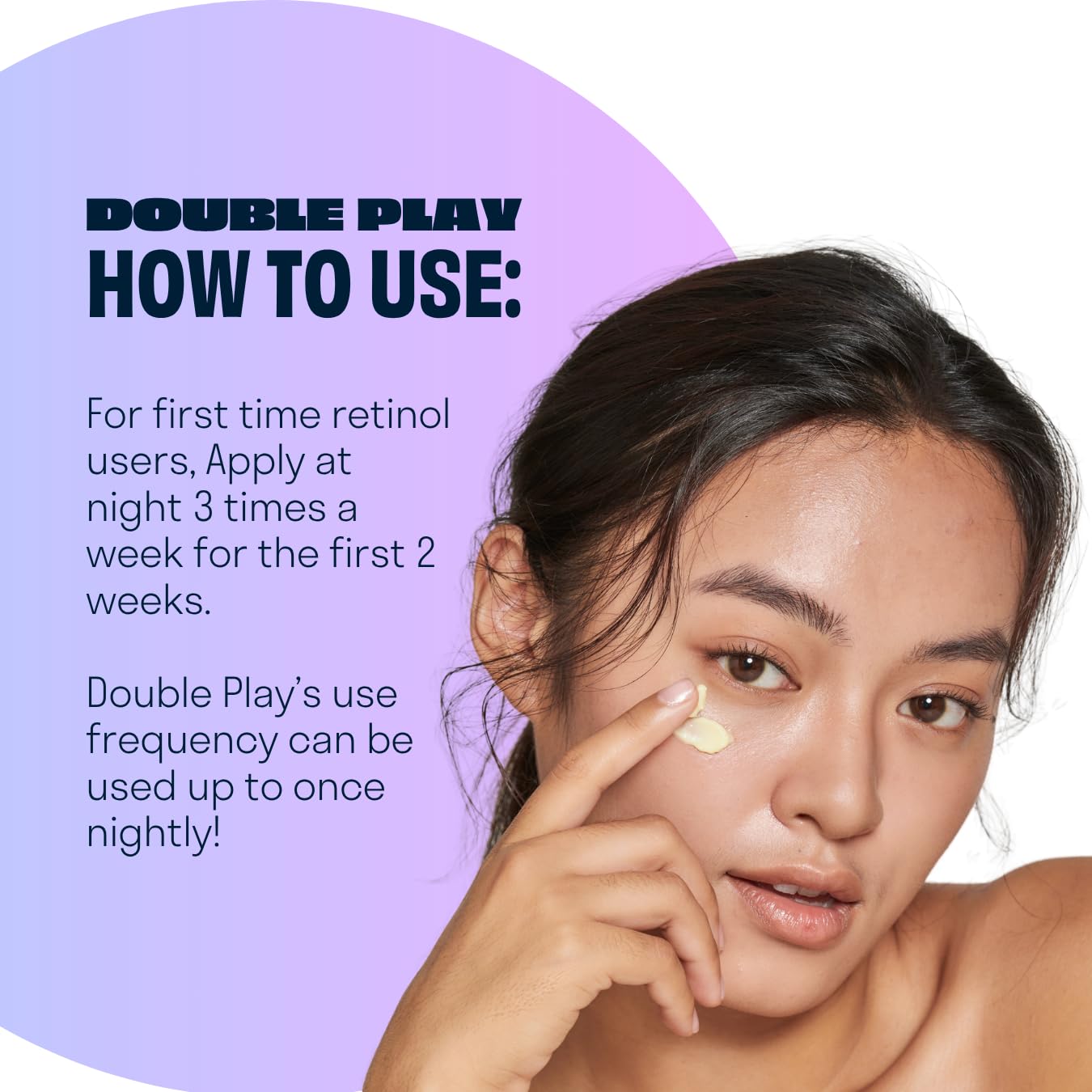 Chemist Confessions Double Play Retinol Face & Eye Cream - Anti-Aging Moisturizer with Peptides for Fine Lines, Wrinkles & Uneven Texture - Gentle Retinol Eye Treatment