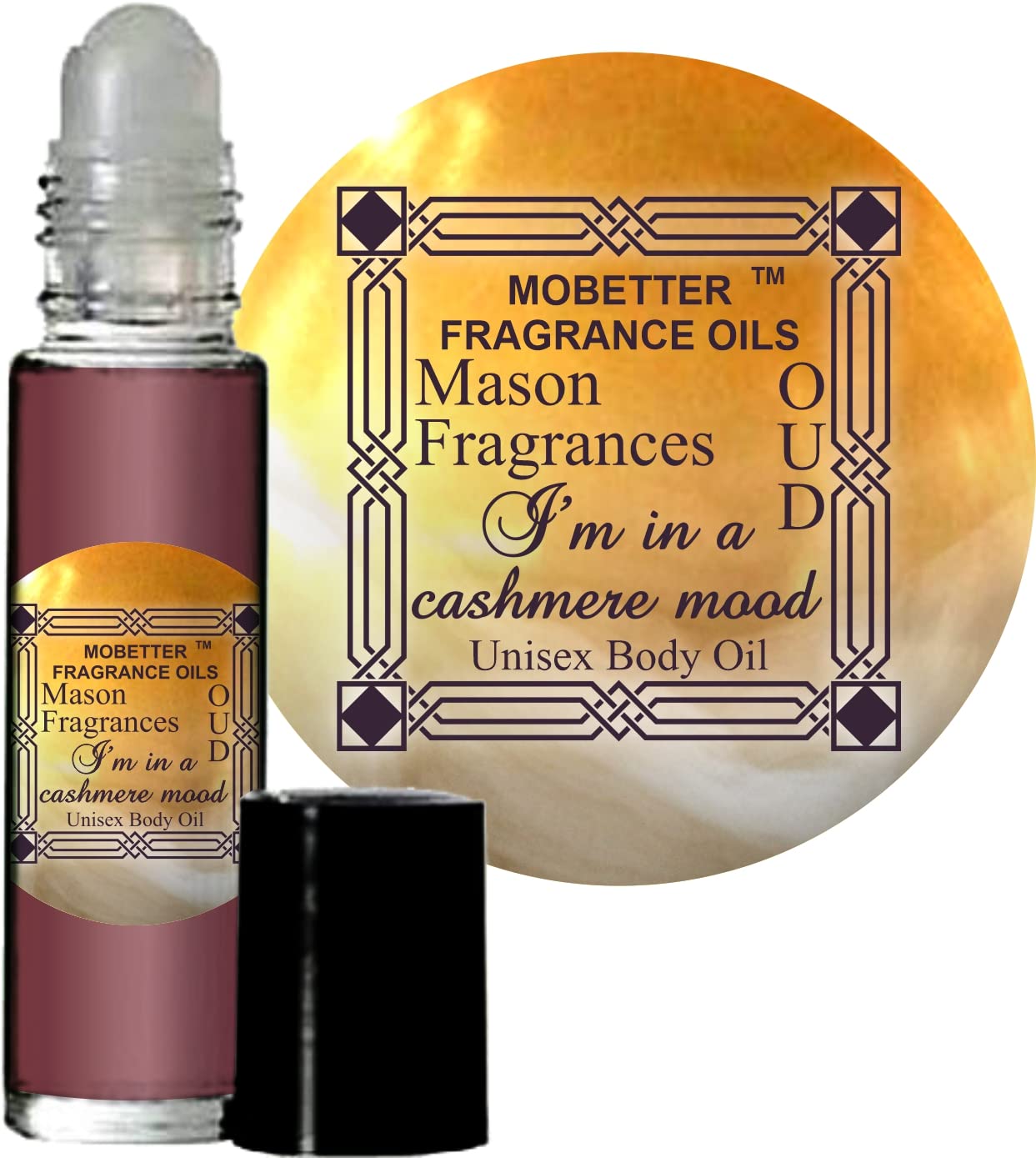 MOBETTER FRAGRANCE OILS Mason Fragrances Oud I'm in a Cashmere Mood Unisex Body Oil