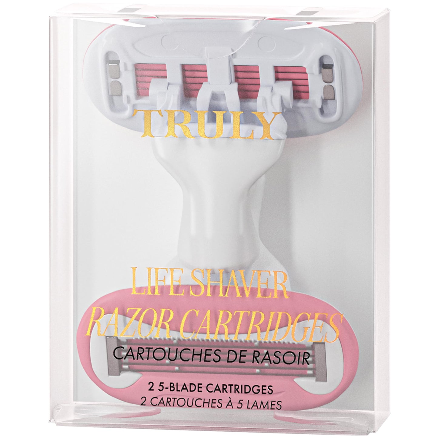 Truly Beauty Magnetic Razor Heads 2-Pack | Double-Bladed Refill Cartridges