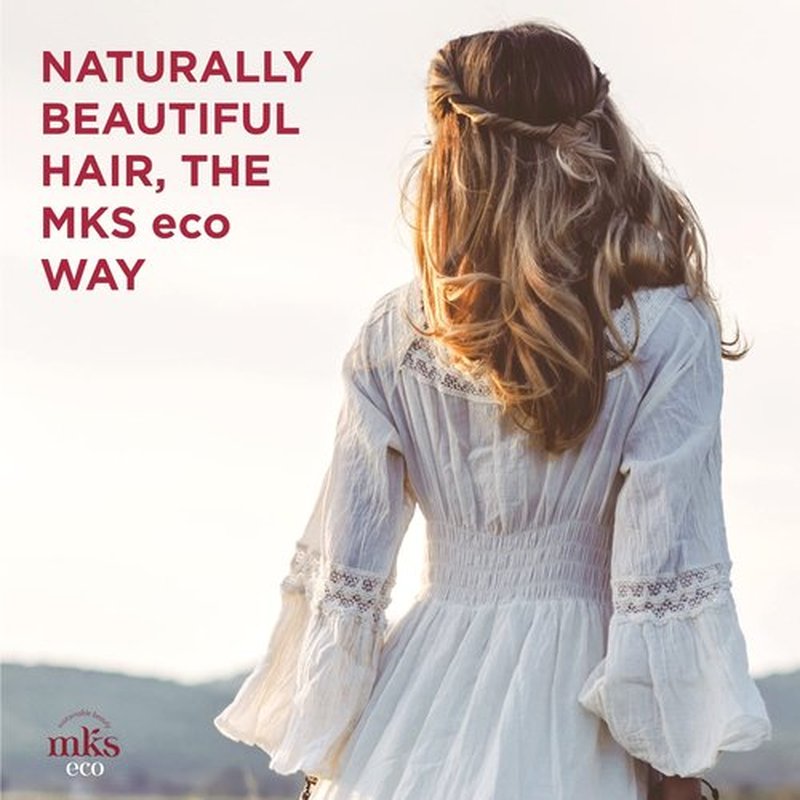 MKS eco Bounce, Original Scent - 4 fl oz - Volumizing Spray - Natural-Looking, Weightless Volume - Moroccan Argan Oil, Hemp Seed Oil & Panthenol - Vegan & Cruelty Free