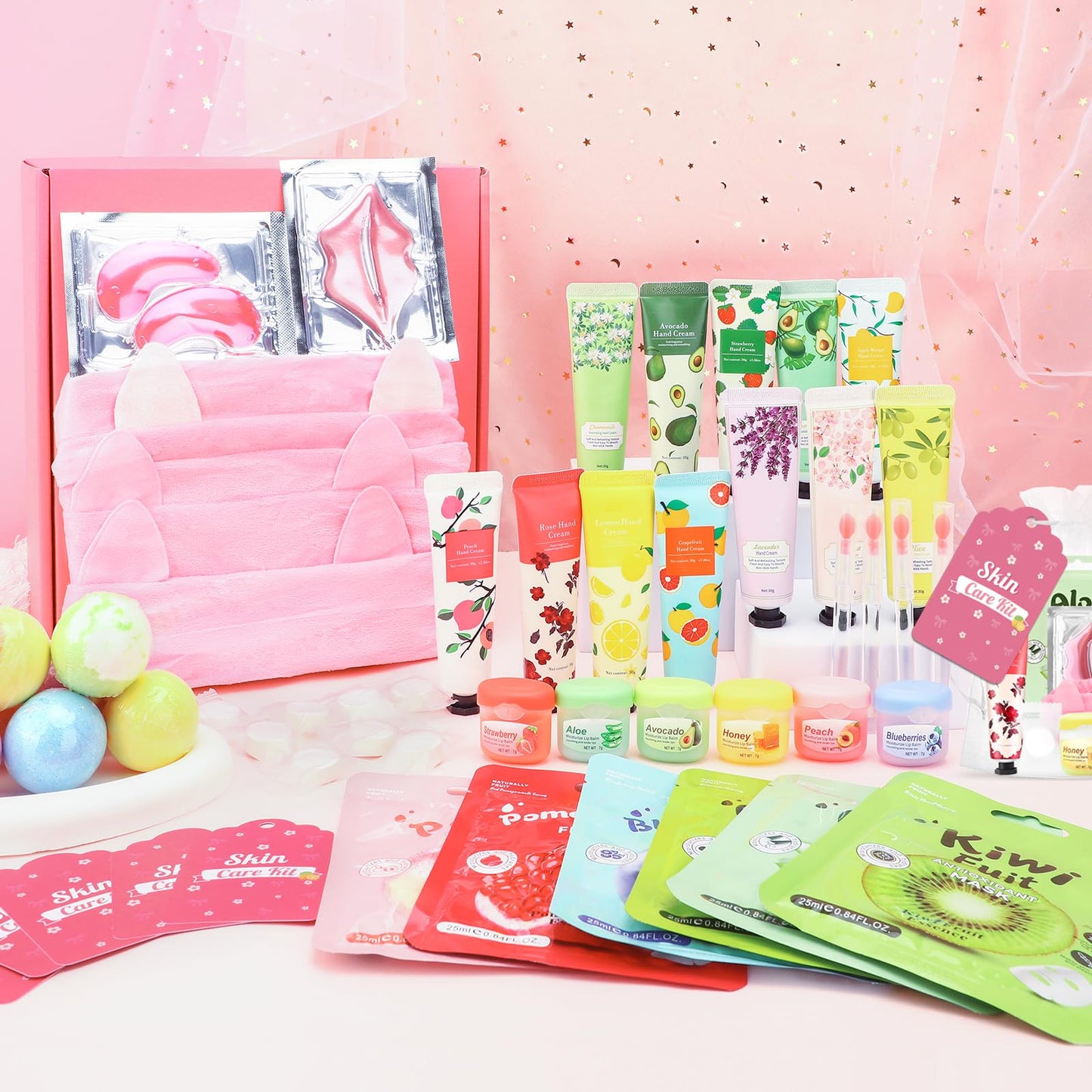 132 PCS Spa Party Supplies for Girls