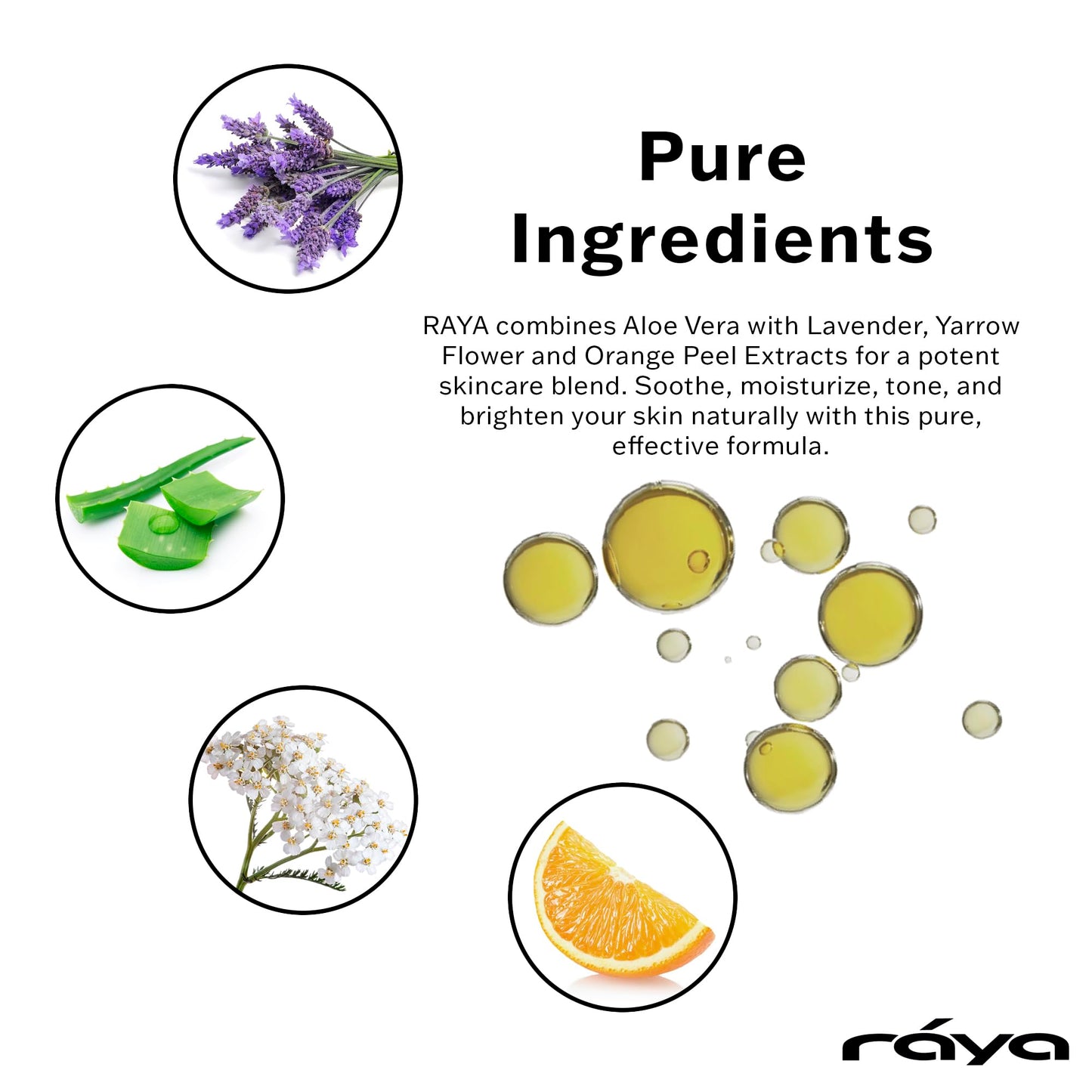 RAYA Radiance-Boosting Vitamin C Face Serum | Helps Minimize the Look of Dark Spots | Antioxidant-Rich & Glow-Enhancing Skincare | Tone-Refining & Luminous-Looking Complexion for All Skin Types