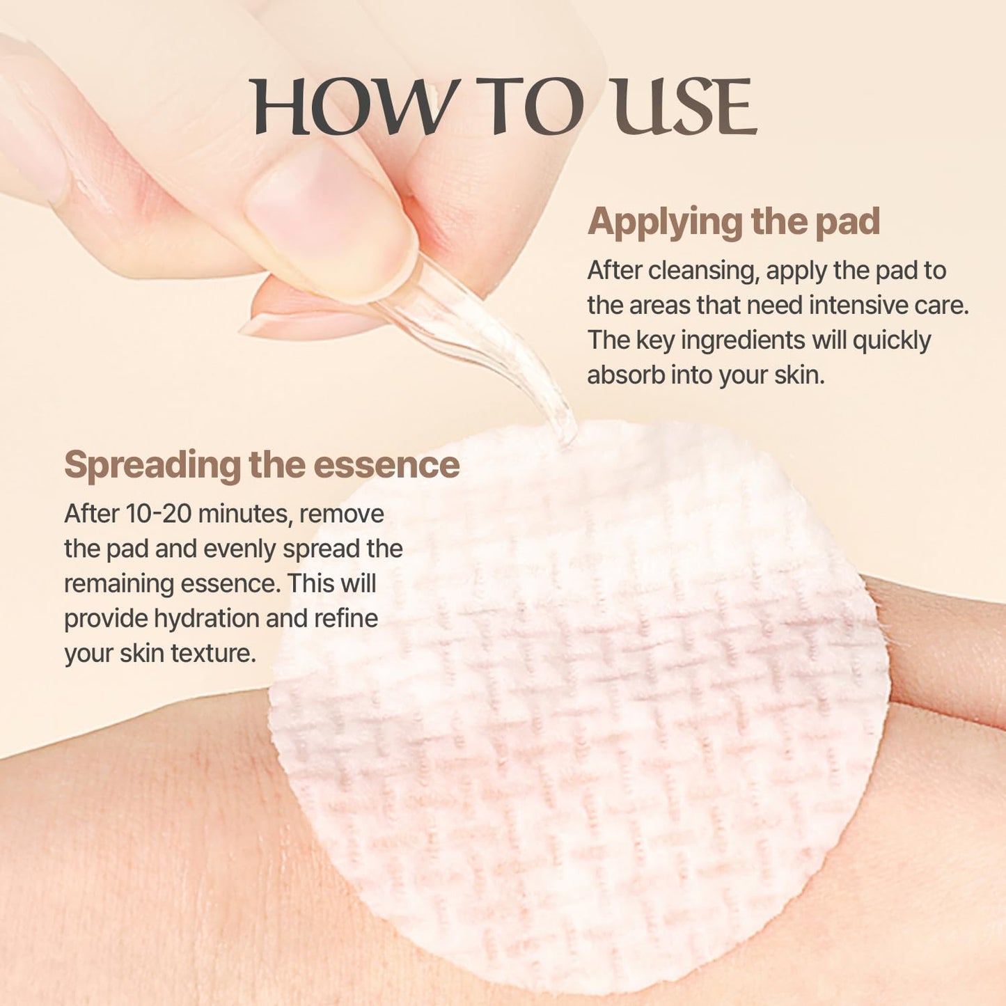 [CHALLANS de Paris] Coton NETTOYANT de Memoria – Calming & Revitalizing Toner Pads with Botanical Essence, Hydrating Dual-Texture Pads for Smooth, Comforted Skin, K-Beauty Daily Care