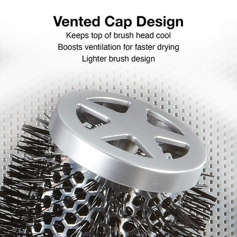 Olivia Garden ProThermal Anti-Static Round Hair Brush T-33 (1 1/4")