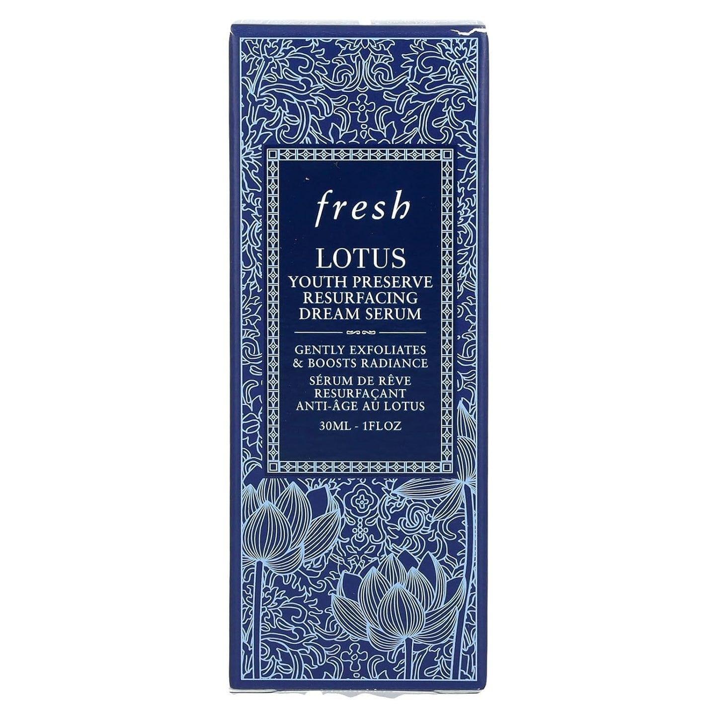 Fresh Lotus AHA Resurfacing Serum - Glycolic & Citric Acids, 1 oz / 30 ml