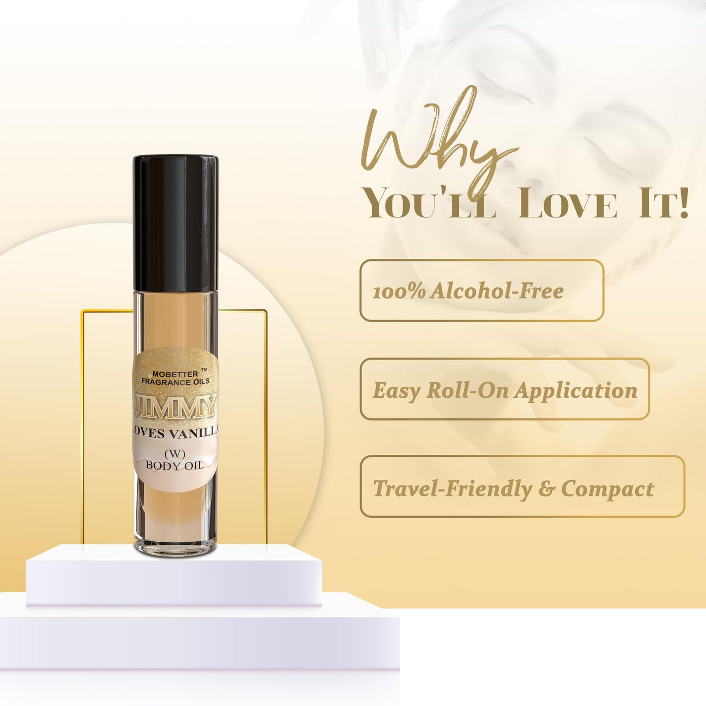 MOBETTER FRAGRANCE OILS Jimmy Loves Vanilla Perfume body oil fragrance