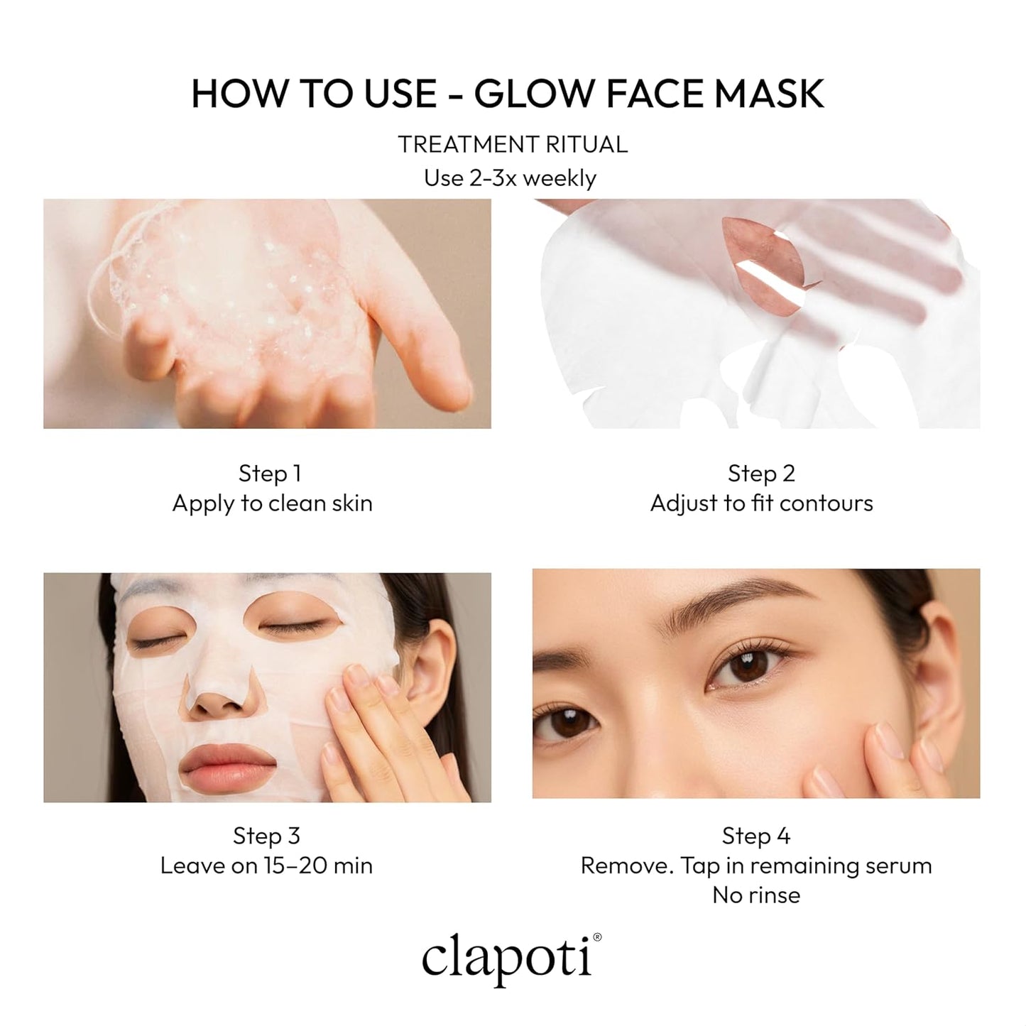 Korean Bamboo Sheet Face Mask - 99% Natural Hibiscus & Peptide Complex | Moisture & Firming Glow, 1 Sheet