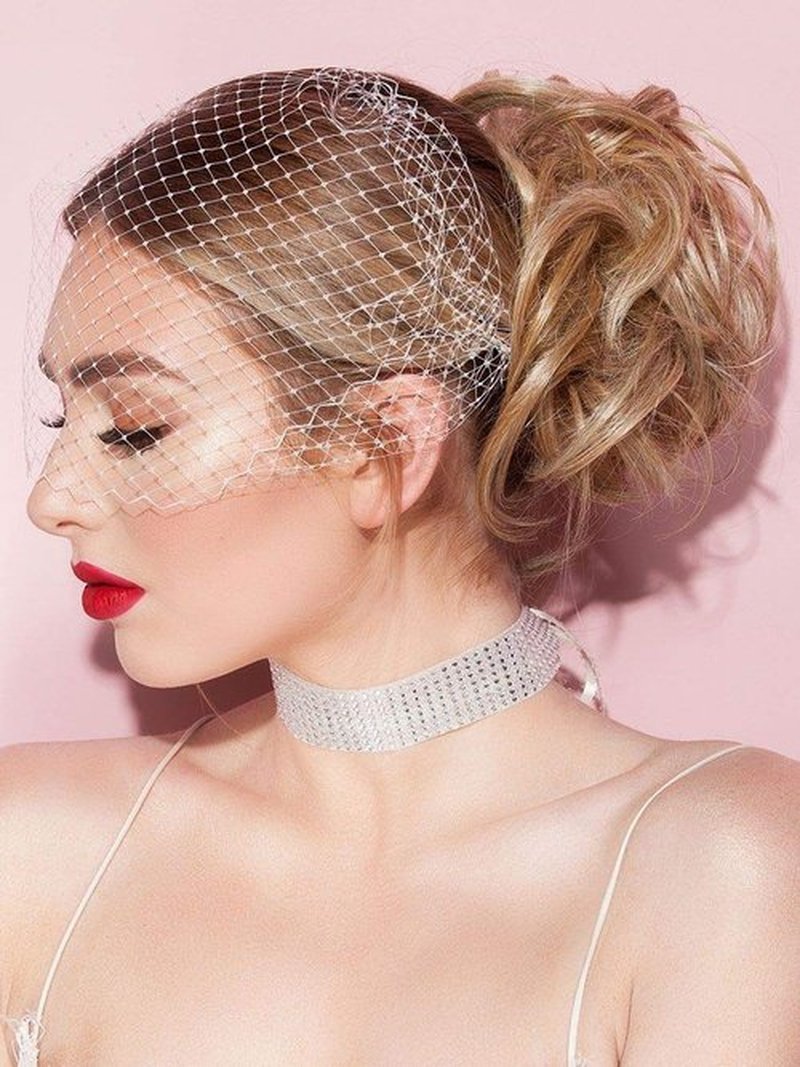 Style-a-Do/Mini-Do Duo Pack Color R10 CHESTNUT - Hairdo Set of 2 Hair Wraps Tru2Life Heat Friendly Synthetic Formal Updo Bun Hairpiece Bundle Maxwigs Hairloss Booklet