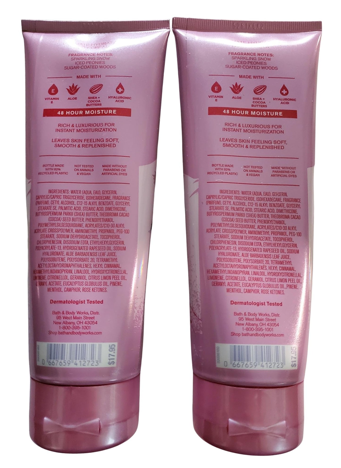 Bath & Body Works Apres All Day Body Cream 8 Ounces Pack of 2