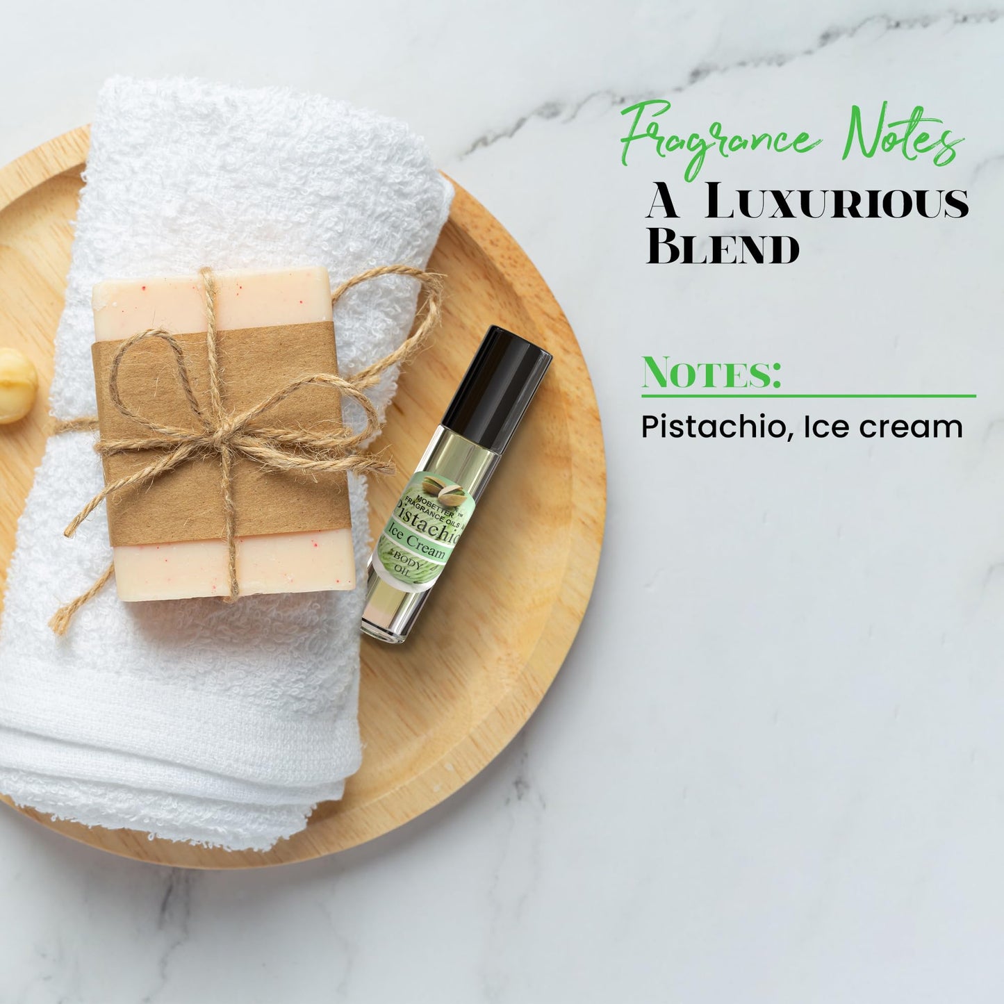 MOBETTER FRAGRANCE OILS Pistachio Ice Cream Body Oil