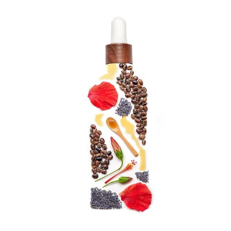Kreyol Essence - Haitian Black Castor Oil for Skin and Hair, Glass Bottle - Cold Pressed Castor oil, Fuller-Looking Hair, Hexane Free, Natural Humectant