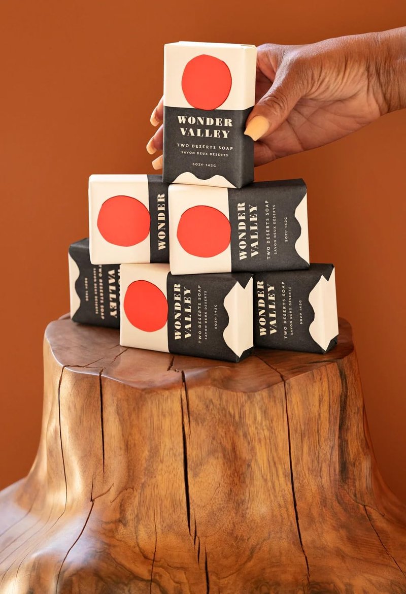 Wonder Valley Two Deserts Soap Bar - Vegan, Cruelty-Free, Unisex | Juniper & Sage (5 oz | 142g)