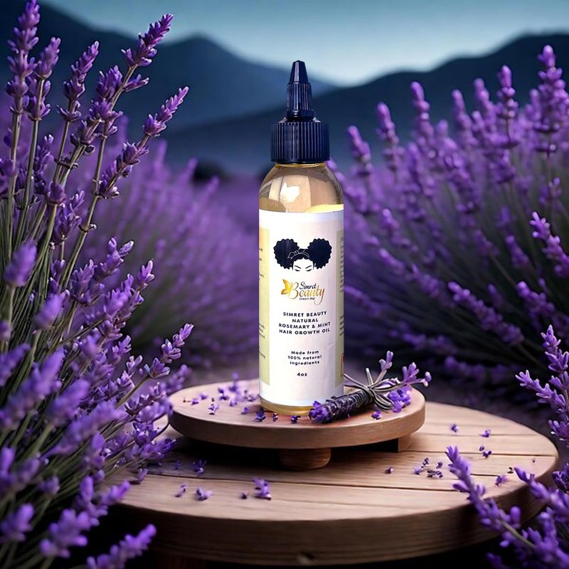 Rosemary Oil for Hair Growth - Natural Mint-Infused Essential Oil for Strong, Healthy Hair | 4 oz