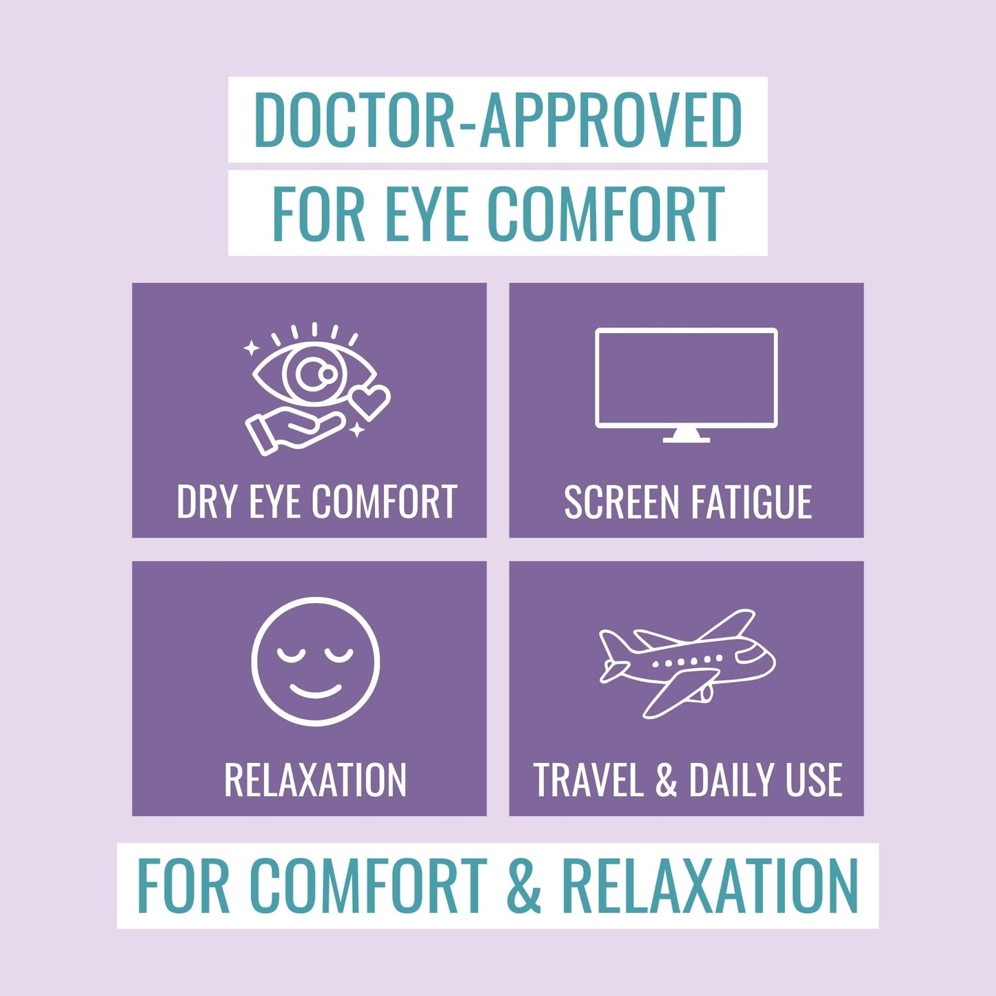 NOVEHA Lavender Self Heating Steam Eye Mask for Dry Eyes 30PCs Air-Activated Steam Eye Mask Warm Compress for Ease Daily Strain, Eye Relaxation, Travel & Spa Use, Soothing Moist Heat for Stressed Eyes