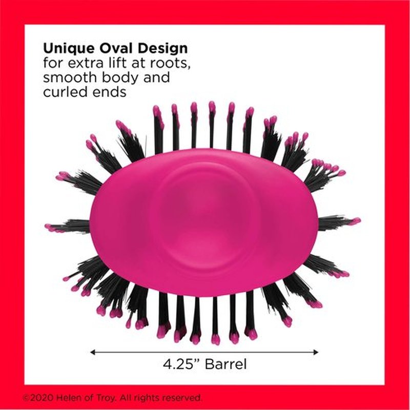 Revlon Revlon One-step Hair Dryer and Volumizer Hot Air Brush, Pink, 1 count