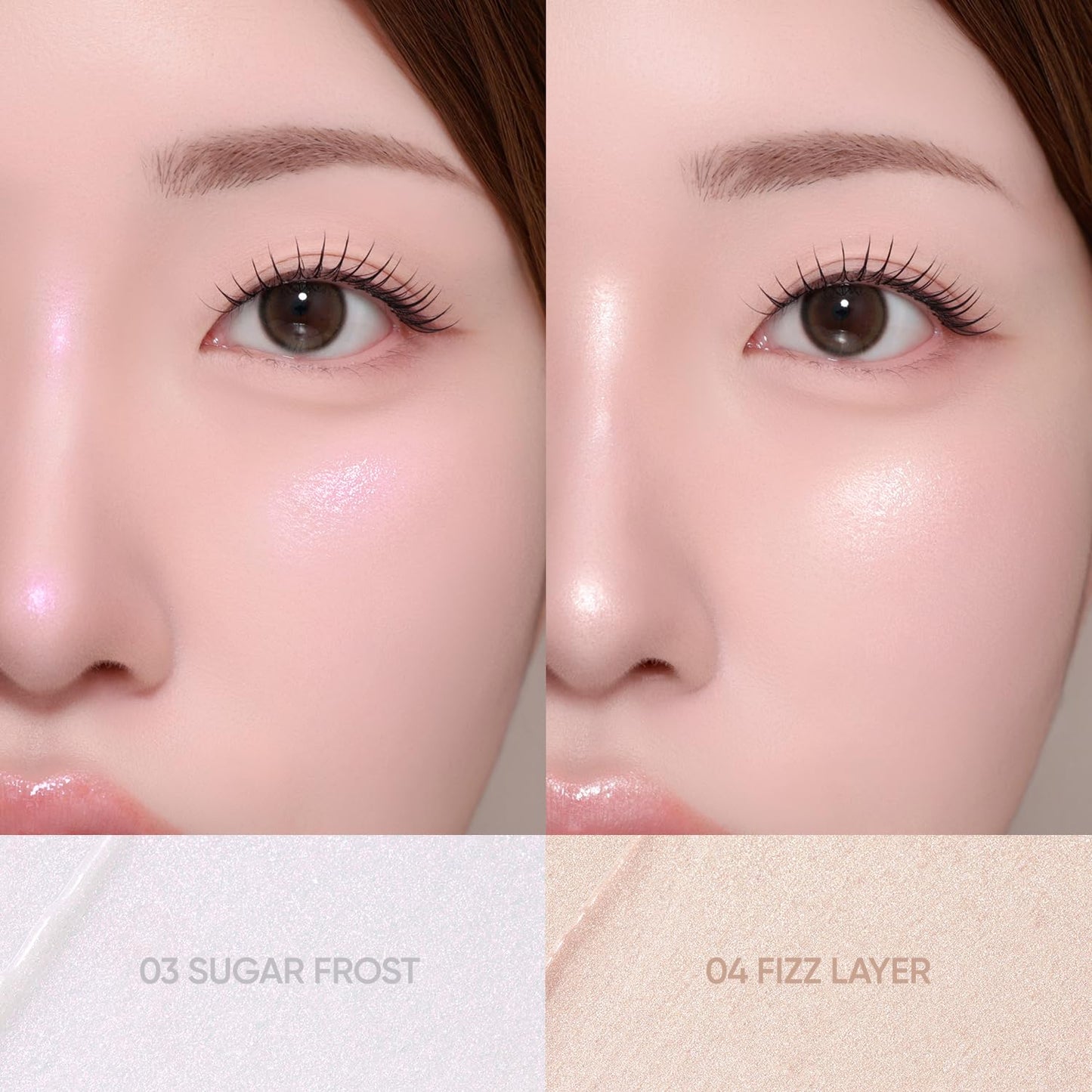 BANILA CO Romantic Blush Highlighter Stick | Creamy Easy-Blend Multi-Use Highlighter Makeup Stick | Long-Lasting, Buildable Radiant Glow with Smooth Finish (0.13 oz), 03 Sugar Frost