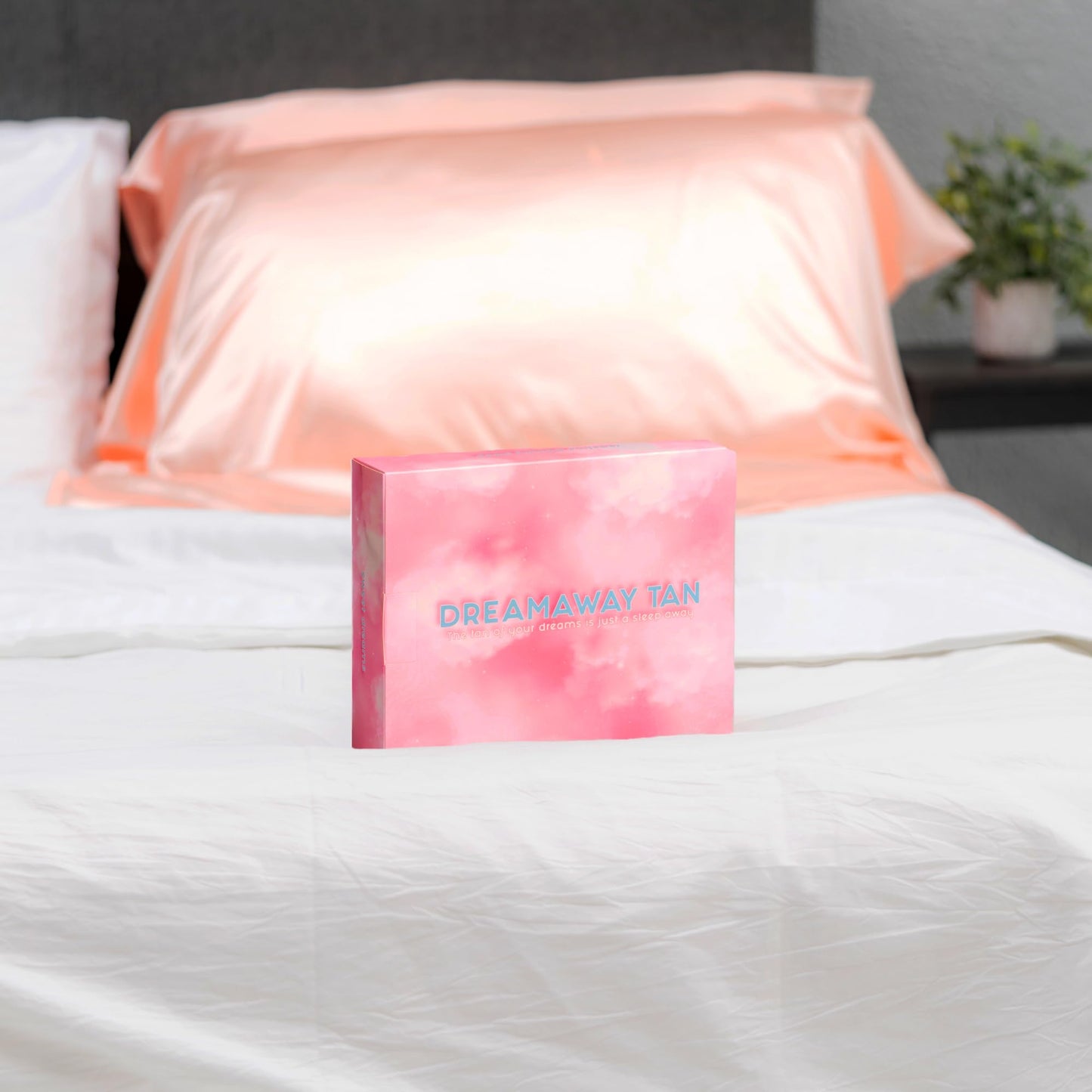 Dreamaway Self Tan Sleep Sac Travel Sheet and 4 Piece Tanning Mitt Kit Bundle - Includes Sewn-in Pillow Holder, 4 Easy Access Zippers and Bonus Pillow Case