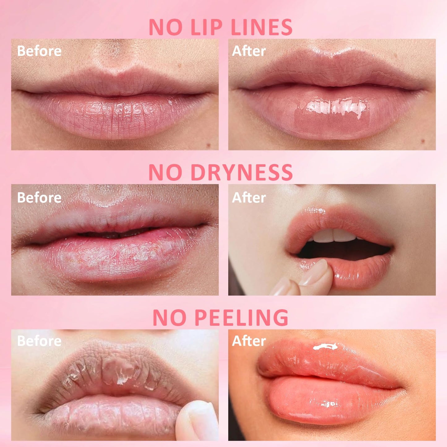 DMSKY 6 PCS Bee Lip Balm Honey Pot, Propolis Lip Mask Overnight Moisturizing Lip Balm with Stick, Lip Sleeping Mask Hydrating Prevention Dry & Cracked