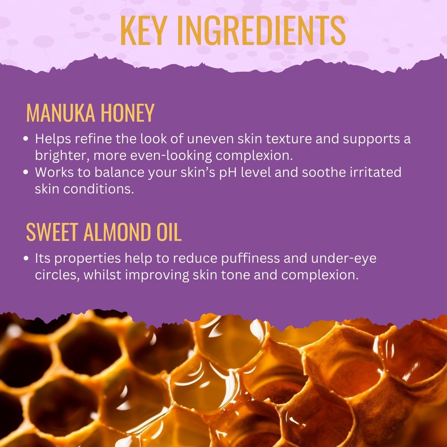 Retinol & Manuka Honey Night Cream for Face and Neck with Sweet Almond Oil, CoQ10, Plant Extracts & Vitamin A | Plant Based Formula | Carefully formulated to keep your skin young and healthy!