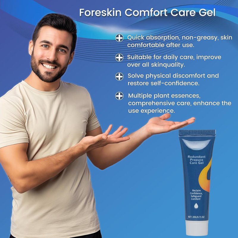 Soothing Prepuce Care Gel - Daily Hygiene & Skin Comfort | 2-Pack