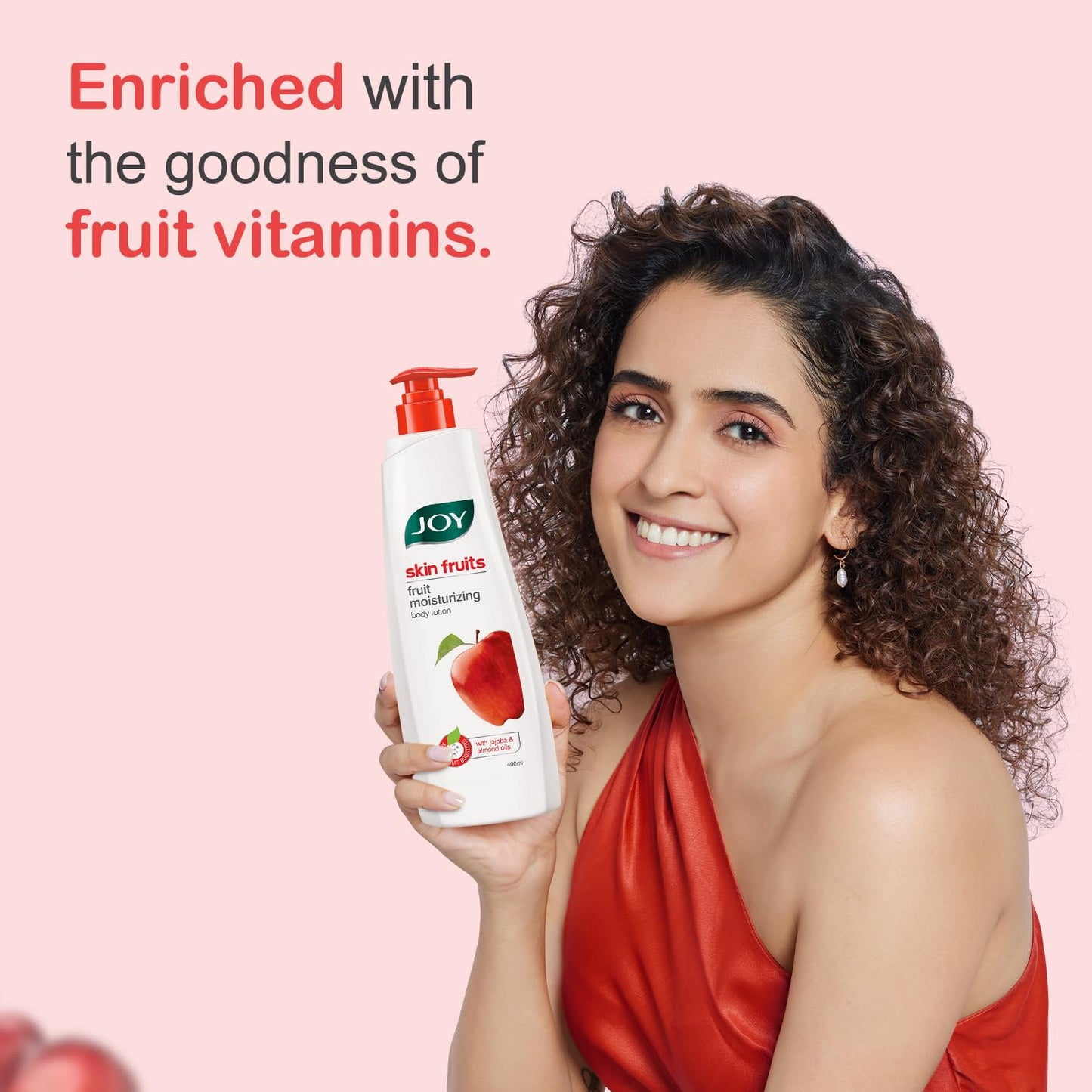Joy Skin Fruits Fruit Moisturizing Body Lotion 500ml, For All Skin Type