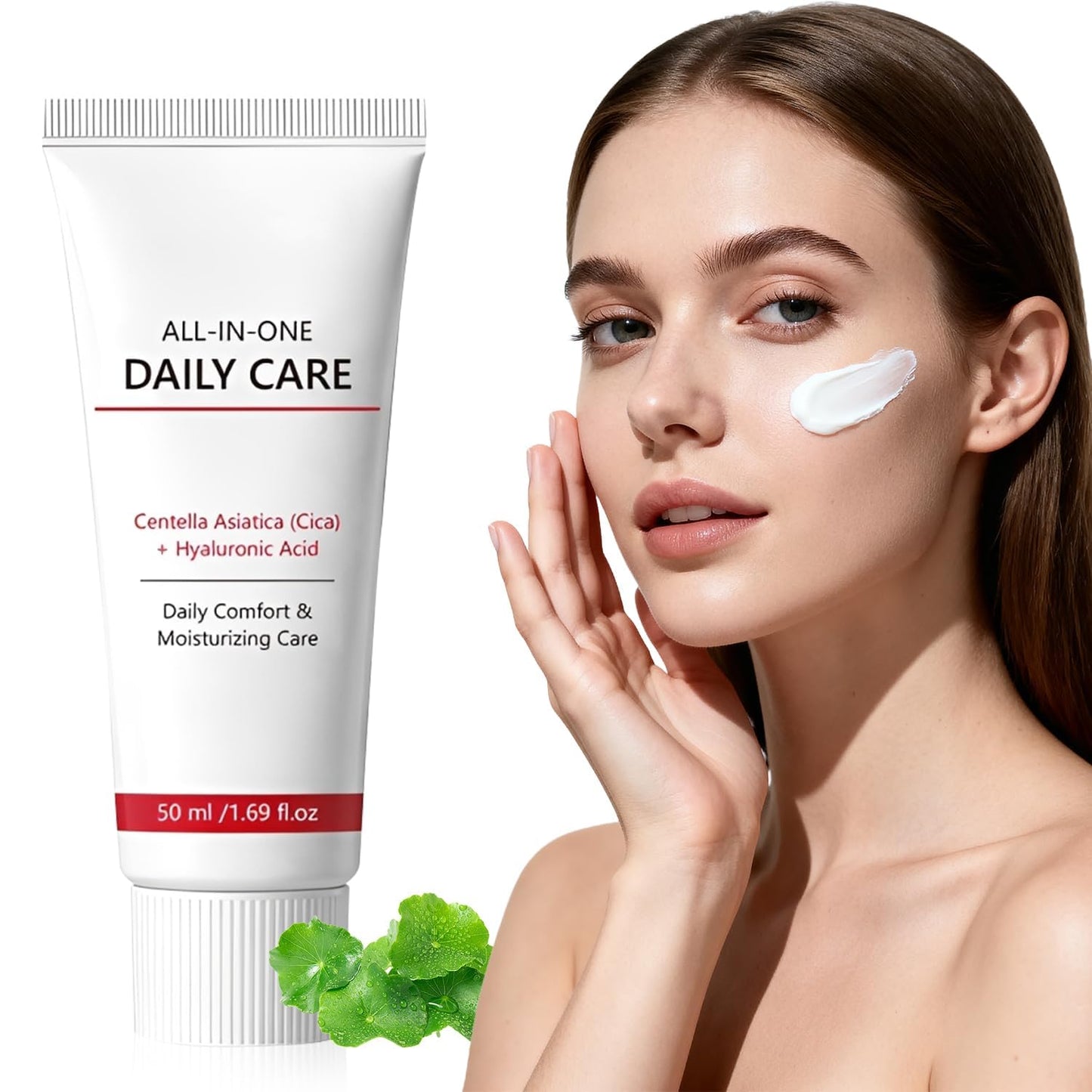 Koriderm Time Reverse Cream All-In-One Daily Moisturizing Face Cream with Centella Asiatica Collagen & Hyaluronic Acid ydrates, Firms & Reduces Wrinkles - Nourishing Skin Care for All Skin Types