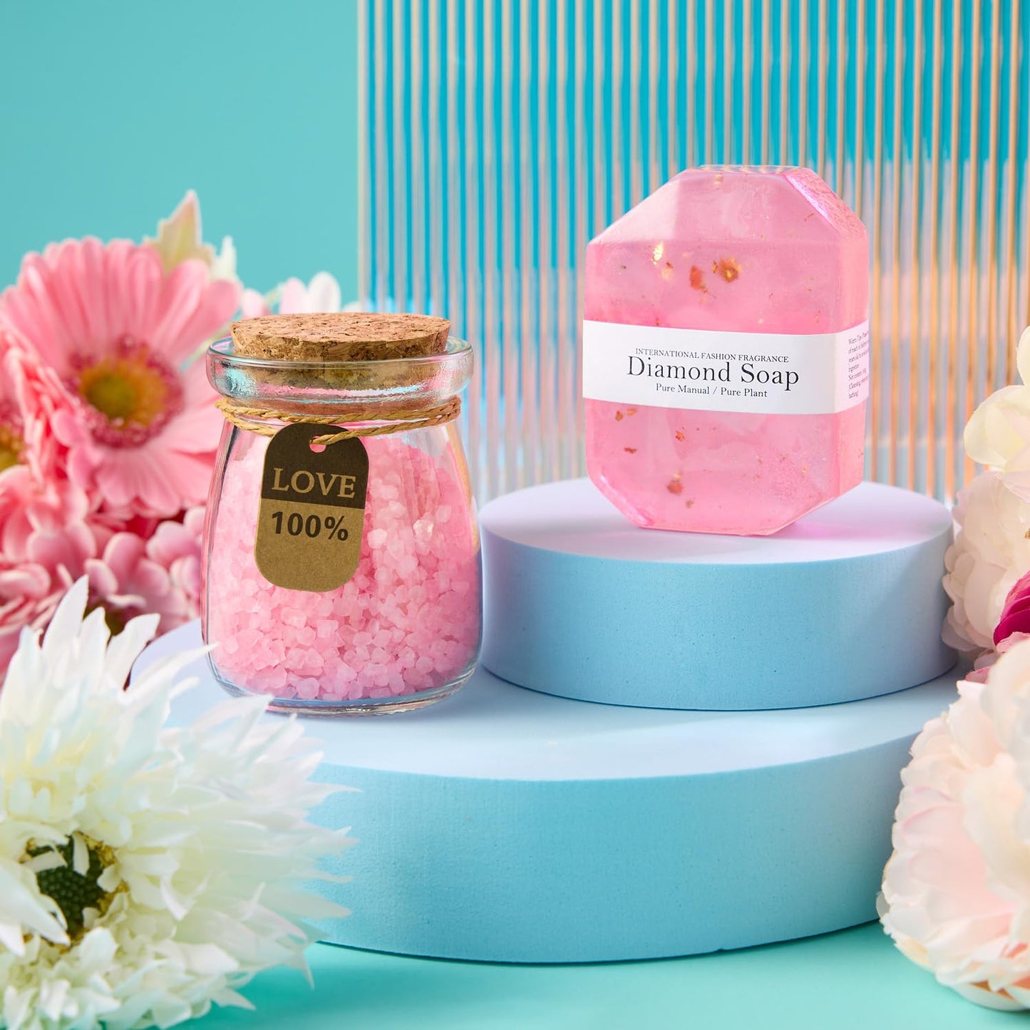 Mothers Day Gifts for Mom Grandma, Mom Birthday Christmas Gifts, Thoughtful Gift for Mother in law Step Mom, Best Mother's Day Gifts from Daughter Son Kids, Lavender Mom Spa GiftBasket Set