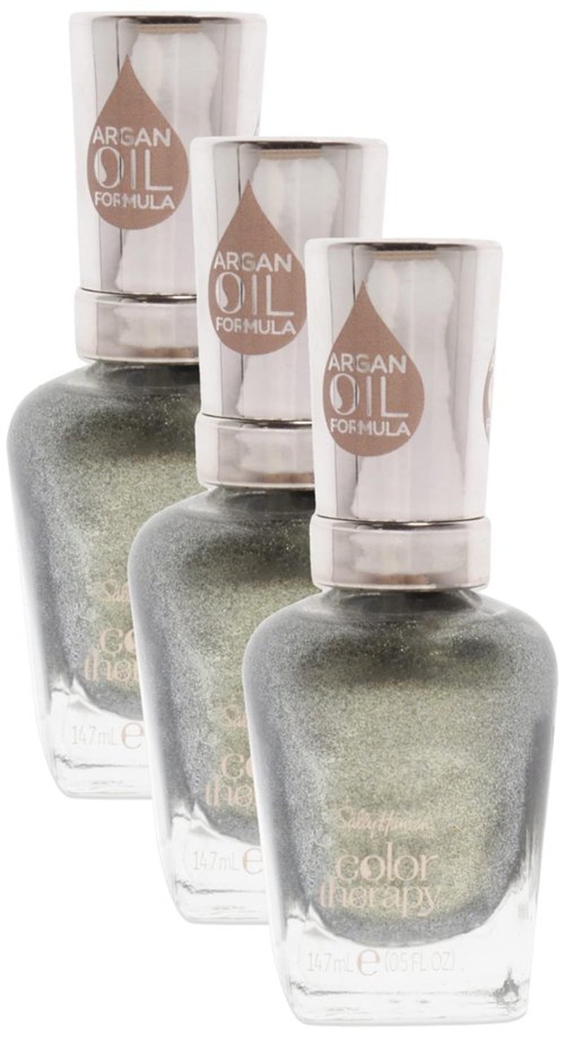 Sally Hansen Color Therapy Nail Polish, Therapewter, Pack of 3