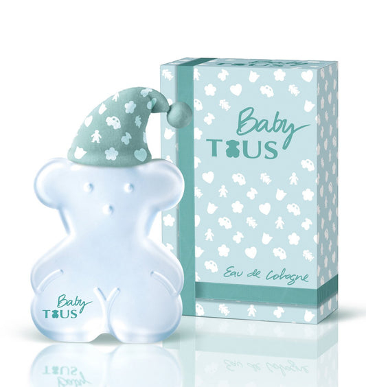 TOUS Baby Cologne for Boys and Girls, Alcohol Free, Gentle Perfume, Safe for Babies. Citrusy Floral Unisex Fragrance, Perfect for Delicate Skin, Ideal Baby Gift, 3.4 Fl Oz.
