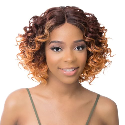 It's A Wig 5G True HD Lace Front Wig HD Lace Yonas (FF DARK WALNUT)
