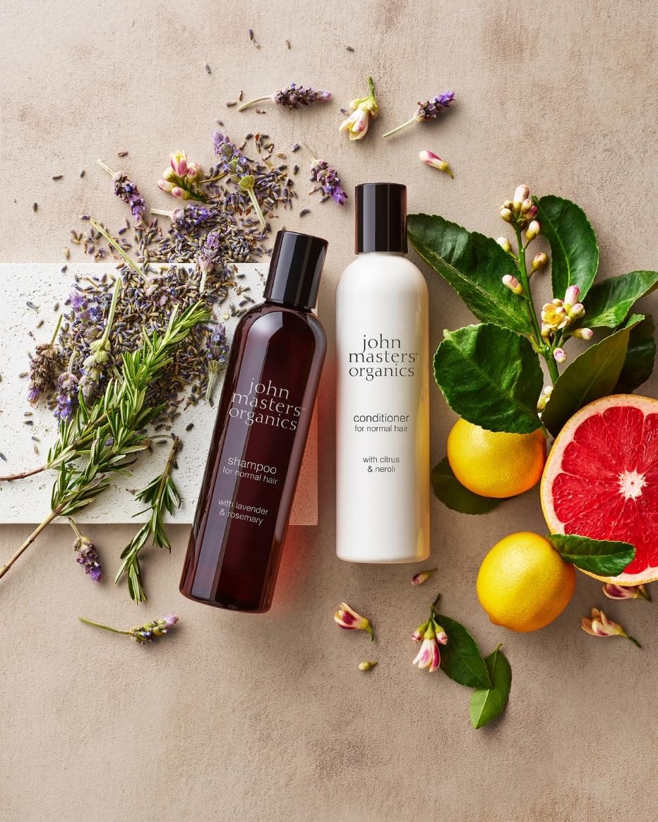 John Masters Organics | Daily Nourishing Conditioner with Citrus & Neroli | Detangle | Frizz Control | Oily Scalp | Silicone & Paraben Free 8 oz