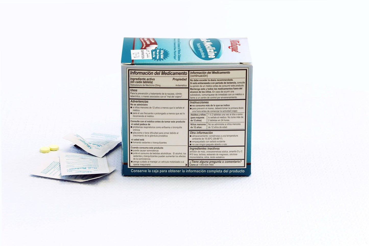 Medique 47933 Medi-Meclizine, 100 Tablets , White