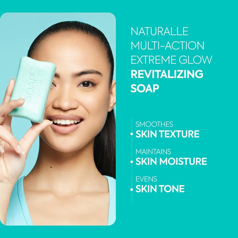 Makari Naturalle Multi-Action Toning Soap - Moisturizing Bar for Sensitive Skin | 7 oz | Cleanses & Brightens