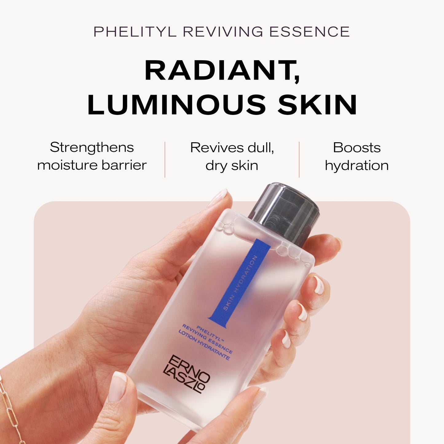 Erno Laszlo Phelityl Reviving Essence, Moisturizing Facial Essence for Dry Skin, Skin Hydration for Dull and Dry Complexions and Healthy-Looking Skin, 6.8 FL Oz