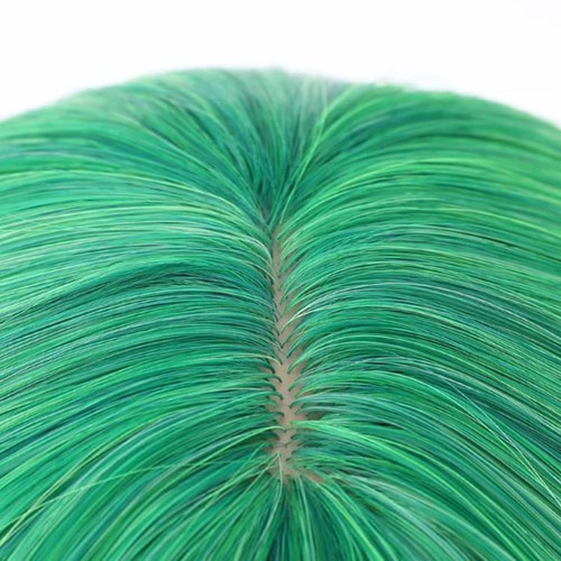 WTHCOS Neon Green Bob Wigs Ombre Green Wig for Women Short Straight Wig with Bangs Lime Green Wigs Synthetic Heat Resistant Wigs ST Patricks Day Wig Halloween Party Wig with Wig Cap