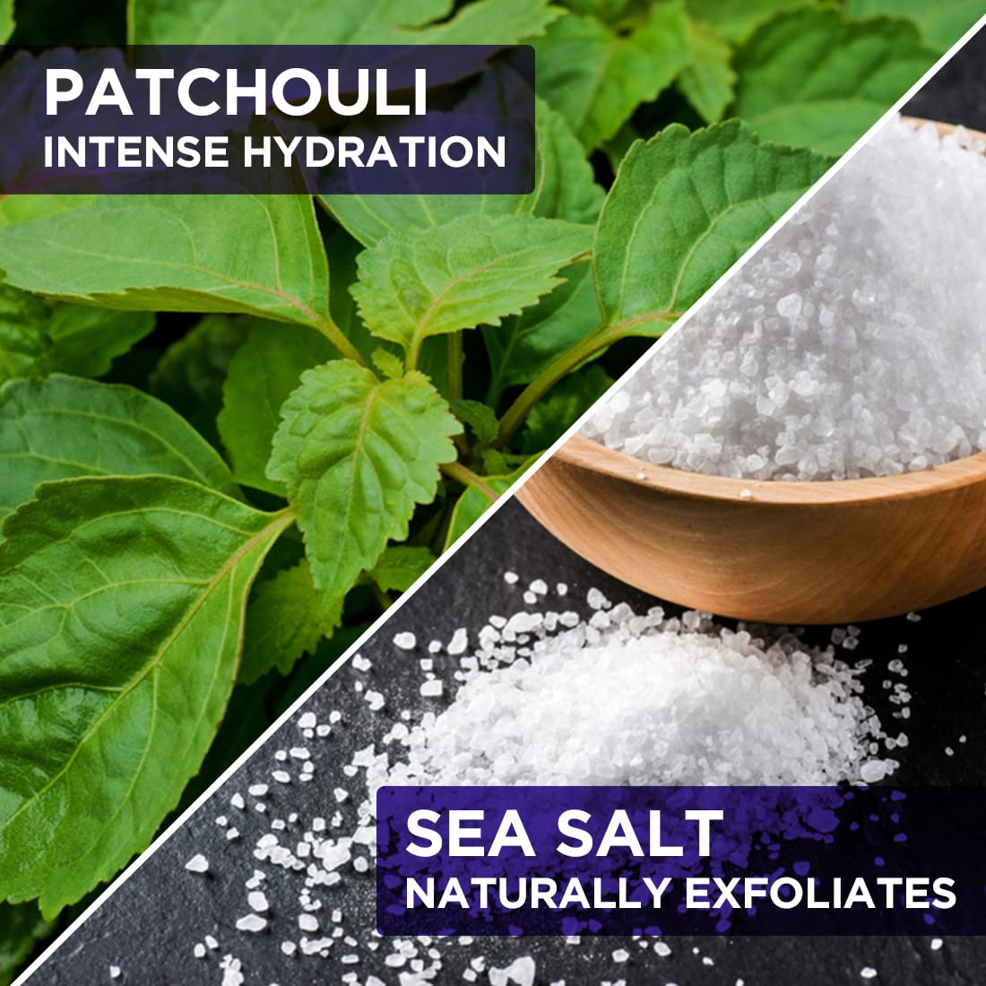 The Man Company Patchouli & Sea Salt Perfumed Body Wash For Men - 200 Ml | Shower Gel For Deep Moisturization & Smooth Skin | Enriched With Green Tea, Turmeric & Moringa Extract