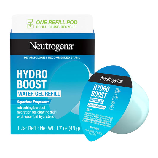 Hydro Boost Water Gel Face Moisturizer Refill Pod - Hyaluronic Acid for Hydration & Dewy Skin | 1.7 oz