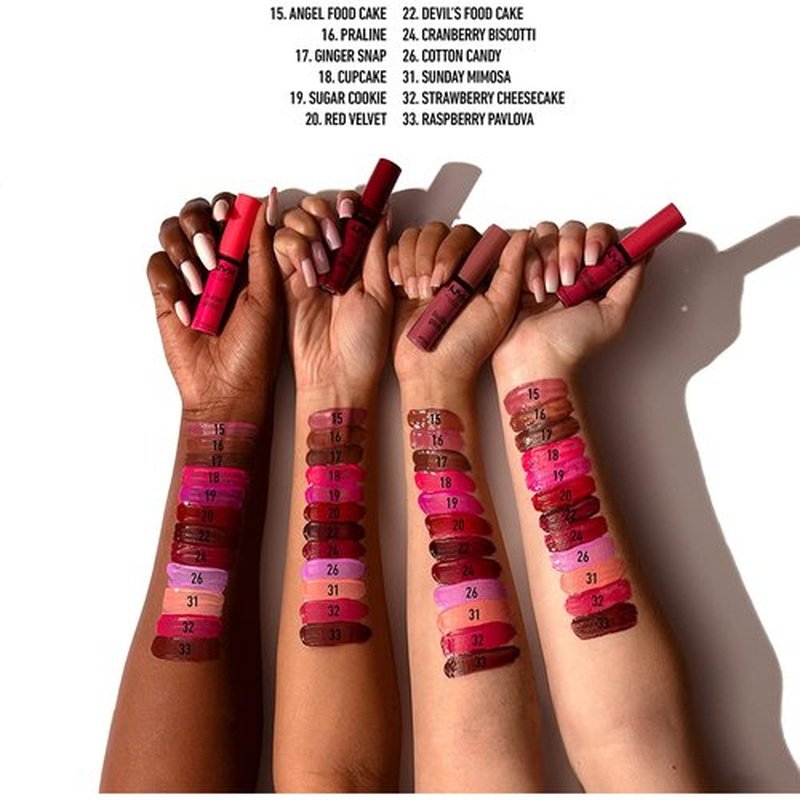 NYX PROFESSIONAL MAKEUP Butter Gloss, Non-Sticky Lip Gloss - Red Velvet (Deep Red)