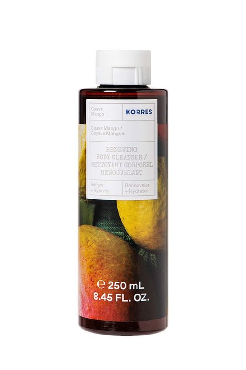 KORRES Renewing Body Cleanser, Guava Mango, 8.45 fl. oz.
